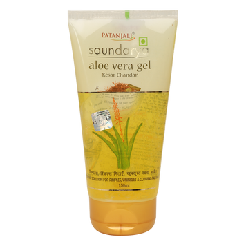 Patanjali Aloe Vera Gel with Saffron & Sandalwood 150 ml