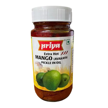 Маринованный манговый ачар в масле Priya 300 г (очень острый) 8012862 фото