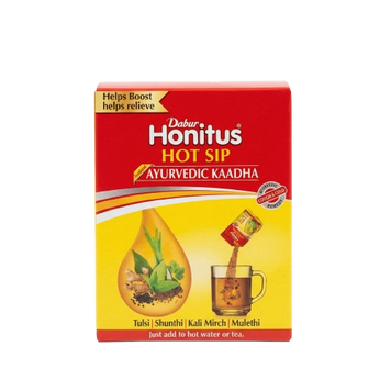 Dabur Honitus Hot Sip Ayurvedic Kadha 7 sachets